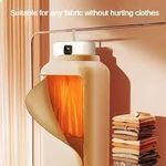 product_image_name-Generic-Portable Clothes Dryer, Foldable Dryer for Apartment, RV, Travel, Hotel, Camping, Small Electric Clothes Dryer for Light Clothes, Underwear, Baby Clothes, Quick and Easy- Multicolor-7