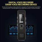product_image_name-Original-Digital Voice Recorder 128GB Recording Equipment-3