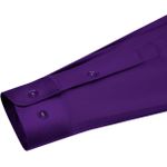 product_image_name-Fashion-Alimens & Gentle Shirts Mens Dress Shirts Stretch Long Sleeve Formal Business Wedding Button Down Shirt Wrinkle Free (Purple)-5