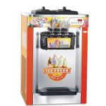 product_image_name-Generic-Commercial 3 Flavors Soft Serve Ice Cream Machine 12L Frozen Ice Cream Cones Machine Handness Adjustment Yogurt Ice Cream Maker with LCD Display -1