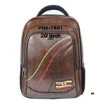 product_image_name-DENGGAO-20 Inch Leather Carry-On Travel Backpack Office Bag- Multicolor-3