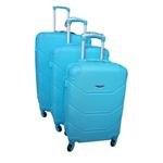 Good Partner The Travel Suitcases Rubber Plastic Four Wheels Water Proof It Is foldable 