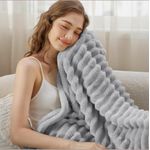 Soft/ Throw Blanket- Grey 