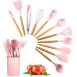 Silcon spoons. Pink