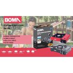 product_image_name-Boma-Camping Stove with Carrying Case Portable Propane or Butane Stove Dual Fuel Gas Stove Automatic Ignition Indoor Outdoor Cooking Camp Stove for Picnics Hiking Fishing BBQ - Multicolor-5