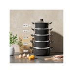 product_image_name-Generic-12Pieces Of Nonstick Cookware Sets Granite Cooking Pots and Pans with Glass Lids Marble Coated Aluminium Home Kitchenware Cooking Pot with Saucepans Frying Pan Stock Pot 10 -4