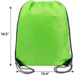 product_image_name-Generic-Drawstring Backpack for Travel and Outdoor Sports, for Men and Women - BeeGreen-1