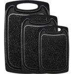 product_image_name-Generic-Cutting Boards for Kitchen w/Juice Groove, Non Slip Handles, Reversible - Plastic Cutting Board Set of 3, Dishwasher Safe Cutting Boards for Chopping Meat, Veggies, Fruits, Non-Slip- Multicolor-5