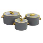 product_image_name-Generic-3 Pieces Of stainless Steel Hot Pot Plastic Bento Lunch Box Thermos food warmer storage container Casserole Serving Chafing Dish Buffet set-4