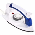 product_image_name-Generic-Mini Foldable Travel Steam Flat Iron Box - White,Blue.-2