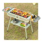 product_image_name-Generic-Outdoor stainless steel foldable bbq charcoal grill -2