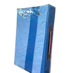 6x6 Duvet Cover (No Inner Insert), 1 Bedsheet & 2 Pillowcases- blue