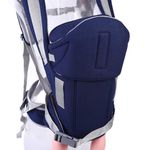 product_image_name-Generic-6 In 1 Breathable Baby Carrier with Waist Stool Hip Seat, Pure Cotton Ergonomic Baby Carrier for Newborn to Toddler, Adjustable All Position Baby Carrier-8