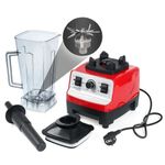product_image_name-SilverCrest-4L 4500W Powerful Commercial Blender - Red-3