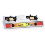 Saachi Double kitchen countertop gas cooker