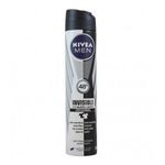 NIVEA Men Invisible Deodrant Body Spray 150ml - Black,White