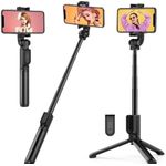 product_image_name-Generic-Selfie Stick with Tripod Stand, Selfie Stick for Mobile Phone, Long Selfie Stick Upto 61 inch, 4 in 1 Selfie Stick Tripod, Selfie Stick-6