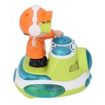 product_image_name-Generic-DJ Bouncing Beat Rock Boy Dancing Toy with Music Flashing Light Universal Wheel Movement Automatic Fun Robot Car for Toddlers Interactive Educational Fun-5