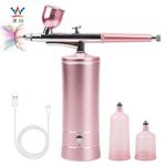 product_image_name-Generic-Rechargeable cordless airbrush kit with a compressor./ Potable Air Compressor Set.-1
