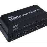 4 Way HDMI Splitter - Black