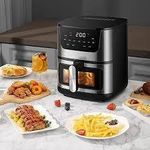 product_image_name-Hoffmans-8L Digital Electric Airfryer / Air Fryer - Black-2