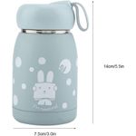 product_image_name-Generic-Insulated Water Cup, 320ml Vacuum Flask Stainless Small Sports Bottles for Adults Kids to Use at Home Office School, Amy Rabbit Pattern - Multicolor-6