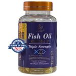 product_image_name-Generic-Fish Oil, Omega 3 Tripple Strength Softgel Caps Supprement For Healthy Skin, Heart, Hair, Brain, Joints & Immuné Support. 100-P!llz-1