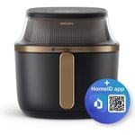 product_image_name-Generic-Phillips Airfryer / Air fryer  XL – 6.2L, 1700W, See-through Cooking Window, 16 Cooking Functions, Touchscreen, RapidAir Plus Technology, Black – NA332/09-2