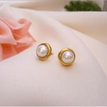 product_image_name-Earing-Fashion Pearling Gold Pearl Earrings For GentleWomen-3