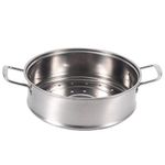 product_image_name-Generic-34Cm - 3 Layer Stainless Steel Food Saucepan And Steamer Soup Pot -Silver.-2