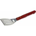 product_image_name-Generic-3-Piece Chefs Basics Grill Cutlery - Grill Tongs, Grill Spatula and Grill Fork Made of Stainless Steel - BBQ Grill Accessories Barbecue Tool Set with Wooden Handle For Cooking, Backyard Barbecue & Outdoor Camping - Multicolor-5