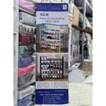product_image_name-Generic-5 Tier Standing Shoe Rack, Space-saving, Slim, Boot Shelf, Stylish, White, Iron, Storage Shelf, Easy to Assemble, Entrance Storage, Removable Divider Board, Width 24.8 inches 63 cm For Bedroom Dust-proof Storage Closet Dormitory Organizer -Multicolor-5