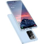 product_image_name-Generic-Samsung Galaxy Note 20 Silicone Case - Blue-2