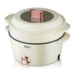 product_image_name-Generic-Large Electric Hotpot Rice Cooker Of 7 Liters With Steamer-Multicolour-2