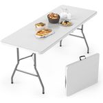 Generic Foldable plastic rectangular table - image 2