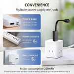 product_image_name-Generic-HD U21 Smart Surveillance v380 Camera IP usb Small Camera Wi-Fi  USB Mini Camera P2P With Cloud Storage Home Indoor Mini Camera-2