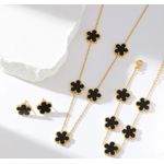 product_image_name-Generix-3 pcs Designer-clover necklace set-1