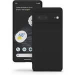 product_image_name-Generic-Silicone Case for Google Pixel 7 5G - Black (Shockproof, DustProof, Antiskid, Full Body Armour Phone Cover)-2