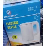 EASY POWER Easy Power"" 1.8L Stainless  Electric Kettle - 1500W - Silver/Black