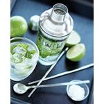 product_image_name-Generic-Outset Glass Glass Cocktail Shaker Printed with Drink Recipes, 12 Ounce, Stainless Steel Strainer Lid-6