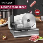 product_image_name-Sokany-Electric Vegetable Food Slicer Machine Commercial Meat Slicer Cutting Machine- Silver-4