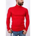 product_image_name-Generic-2Pack Men's Long Sleeve Turtle Neck T-shirts - Red, white-2