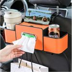 product_image_name-Generic-Car Seat Back Organizer Car Back Seat Multi-Function Storage Box with 2 Cup Holders-3