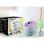 product_image_name-Sokany-Vertical Garment Steamer Water Capacity 2.0L Electric Pump 2.0Bar 1800W- White.-1