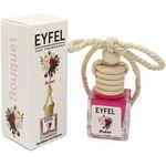 Eyfel Car Air Freshener, Buket Scent, 10ml, Pink
