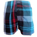 product_image_name-Fashion-3 Pack Of Checkered Men's Boxers - Multi-colored-4