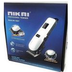 product_image_name-Nikai-Rechargeable Saloon Beard Shaver and Hair Trimming Machine  _Black and white -1