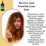 product_image_name-Mekis-Jamaican Black castor Clove Hair Oil - Stimulates Hair Growth, Strengthens strands, Reducing thinning and promoting volume.-3