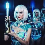 product_image_name-Generic- 5 PCS LED Flash Sticks, Champagne Wine Bottle Service Sparkler for VIP -Color Black-5