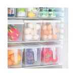 product_image_name-Generic-4pc Fridge Storage Container Box Holder Organiser Food Containers -Clear.-3